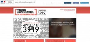 Portal del gobierno Francés contra la Violencia de Género, más orientado a la atención y la denuncia