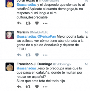 Reacciones a la reacción de Susana Diaz ante los cambios en la web de la Casa Blanca