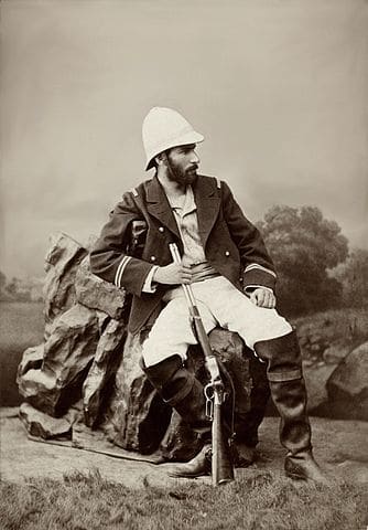 Daguerrotipo de explorador a finales del siglo XIX.