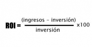 Fórmula de cálculo del ROI