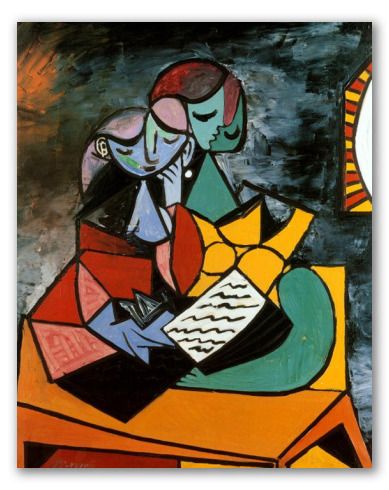 Cuadro La lección de Picasso