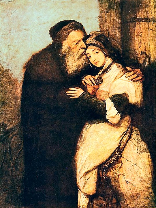 El cuadro de Shylock y Jessica de Gottlieb ilustra este artículo sobre el modelo de compra pública