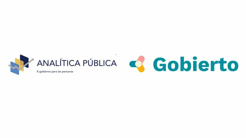 Ilustración de los logotipos de Analítica Pública y Gobierto