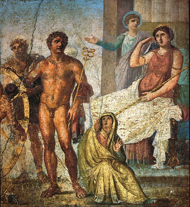 Este fresco encontrado en Pompeya ilustra el post sobre inversión en transformación digital. 